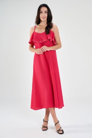 Sukienka „Malinowa Łąka” suknie wieczorowe Warszawa